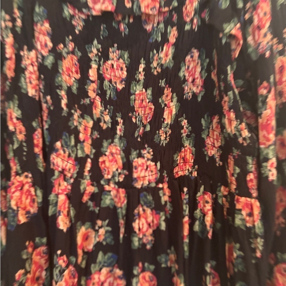 Romantic Cottagecore Feminine Floral Coquette Style Baby Doll Top Size 3X - Picture 11 of 13